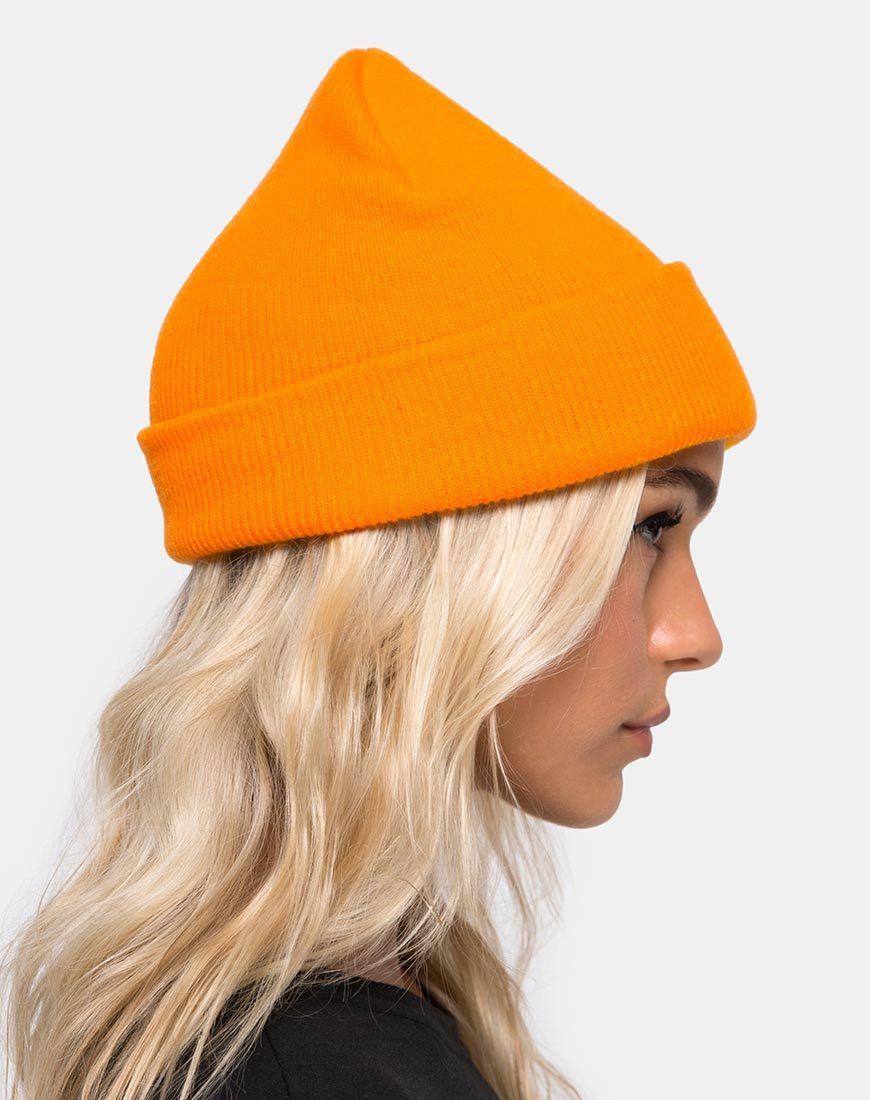 Imagen de Beanie Hat in Sour Orange