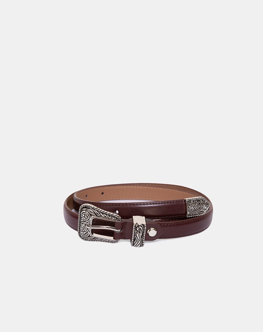 Imagen de Brown Vintage Western Belt