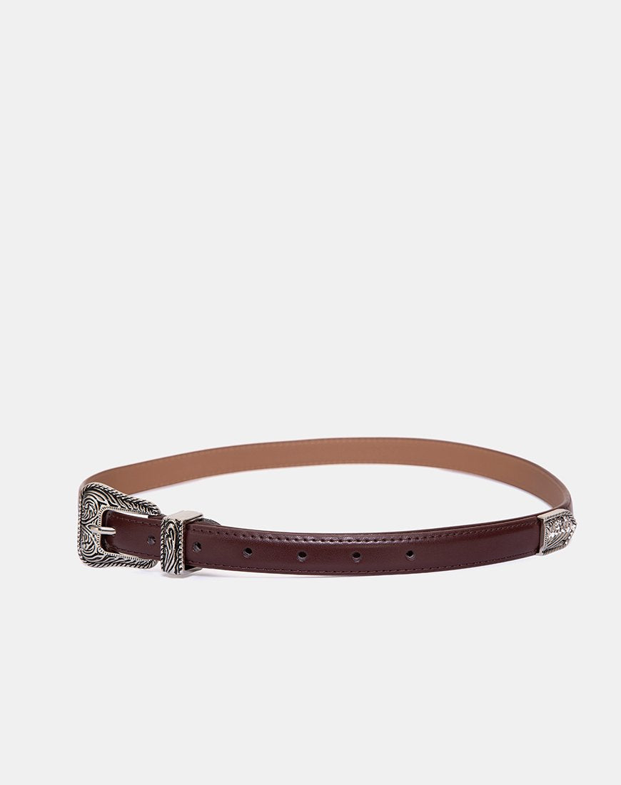 Imagen de Brown Vintage Western Belt