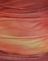 Raya gruesa Beige Marrón Chocolate