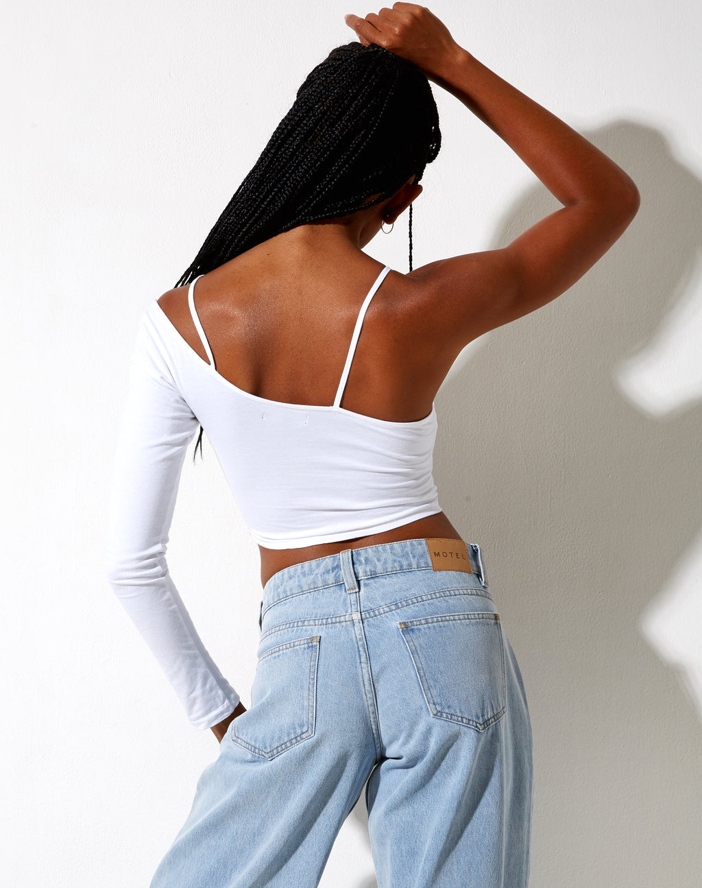 Biase Crop Top Blanco