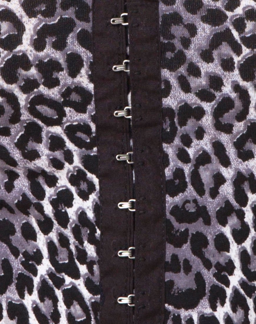 Imagen de Bida Corpiño en Gris Rar Leopardo