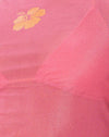  Hibisco de rizo rosa