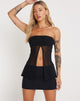 Imagen de Bilarka Bandeau Top Negro