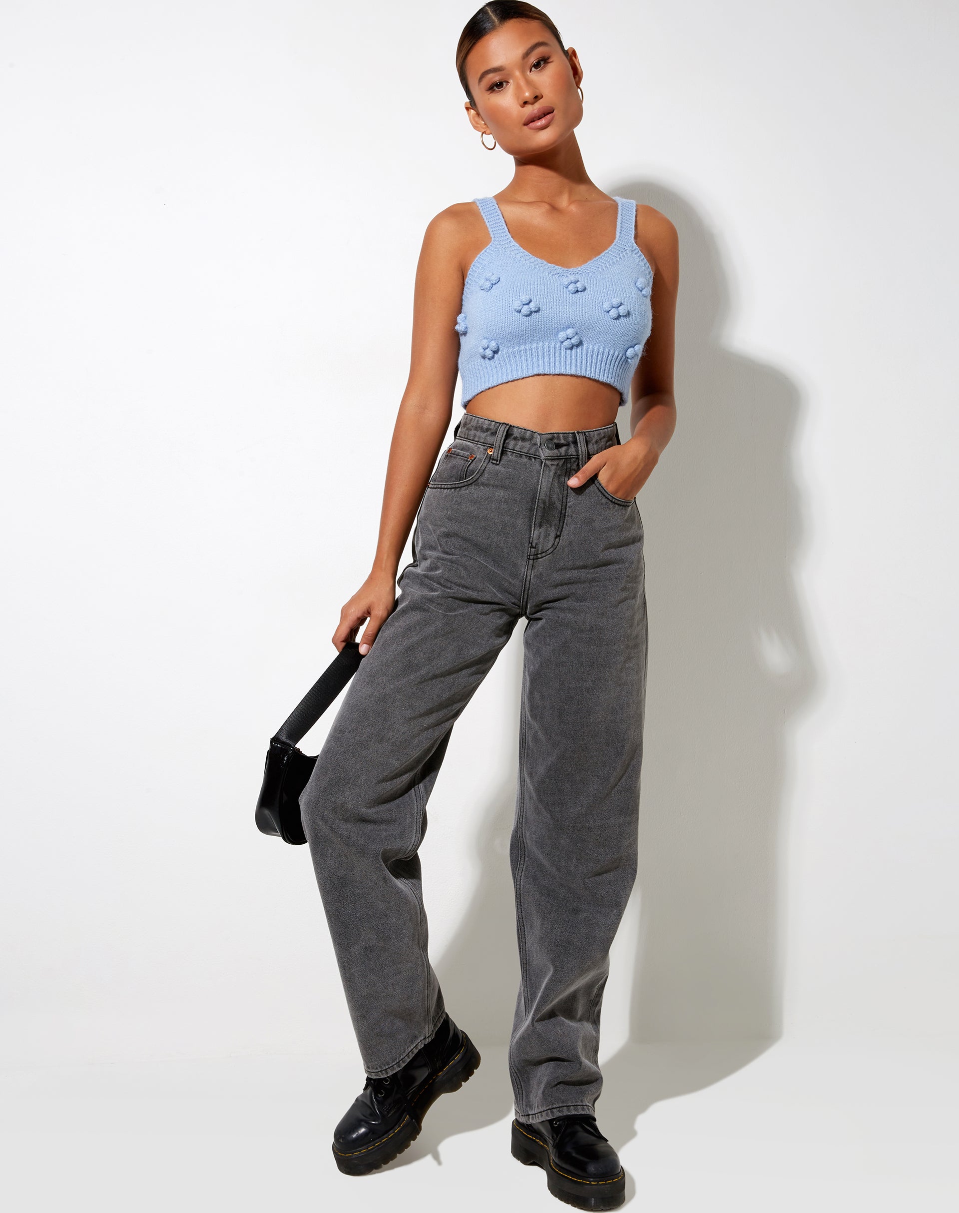 Imagen de Birra Crop Top Azul Bebé