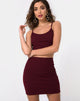 Imagen de Kimmy Bodycon Skirt en Borgoña
