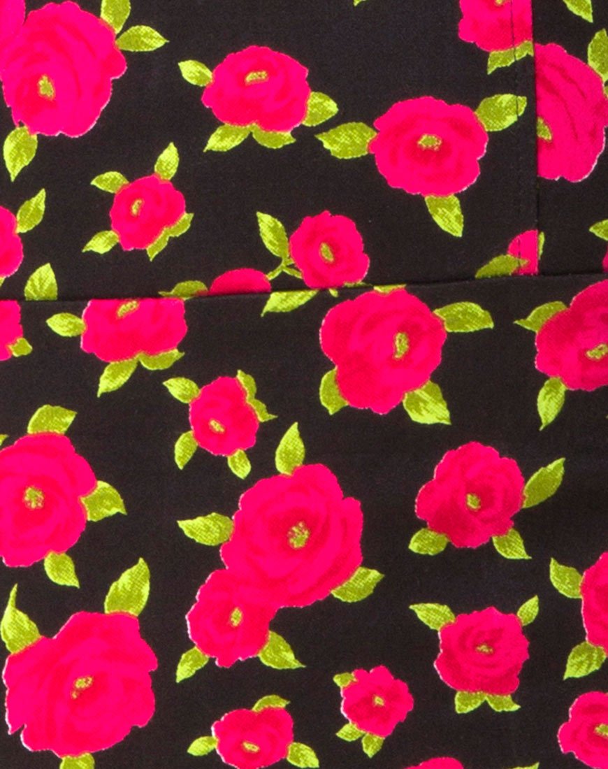 Imagen de Boco Bodycon Dress in Red Bloom