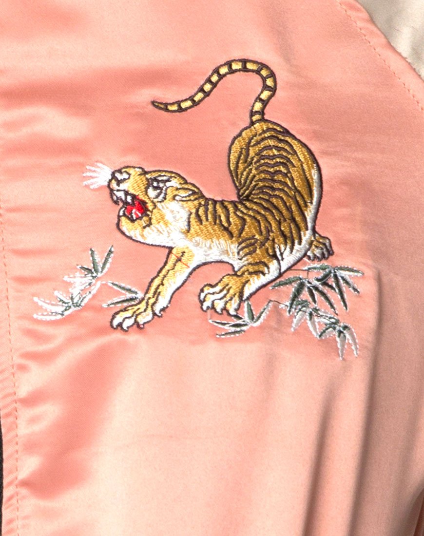 Imagen de Yaw Bomber Yellow Tiger Embroidery