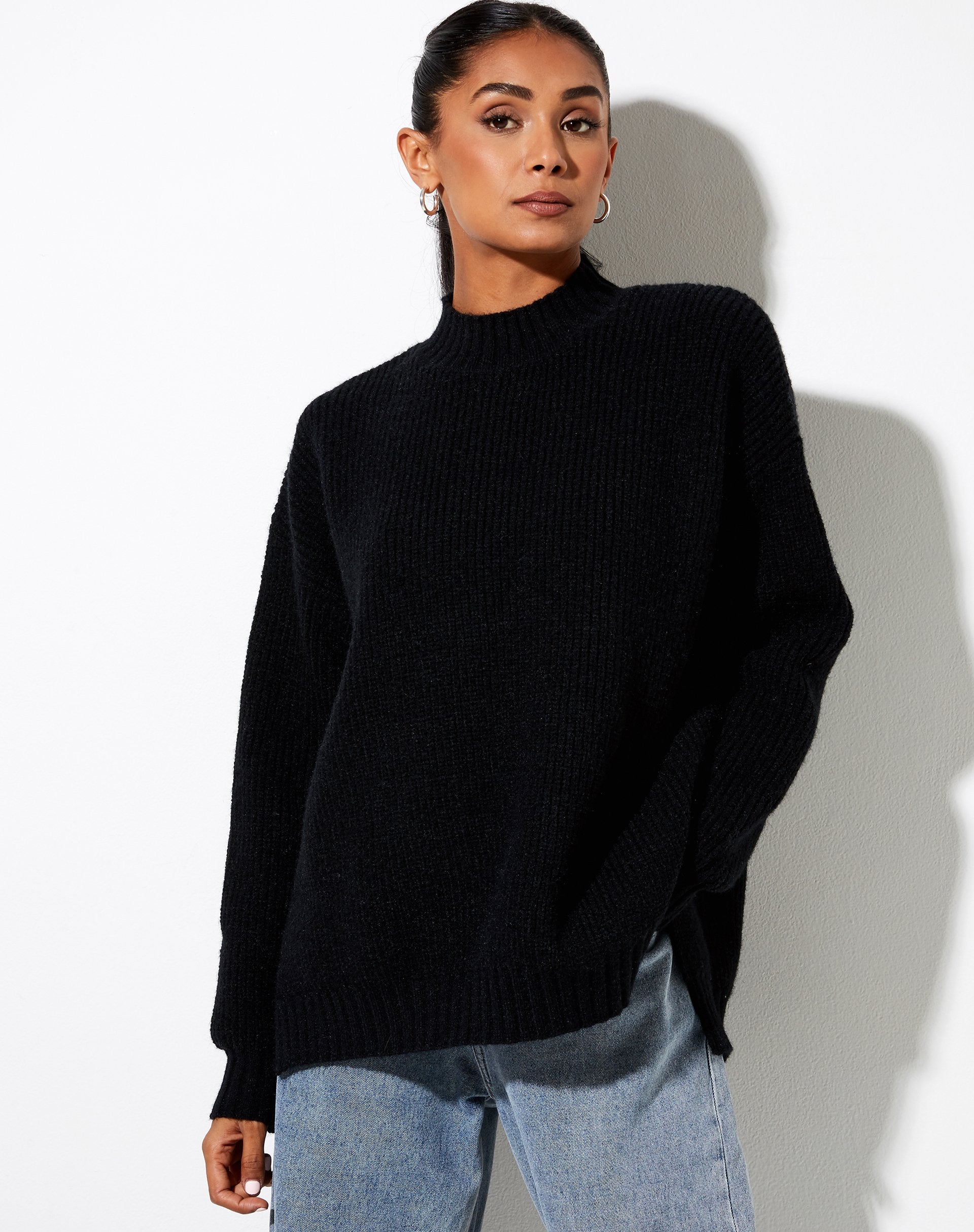 Imagen de Bondy Jumper de punto Negro