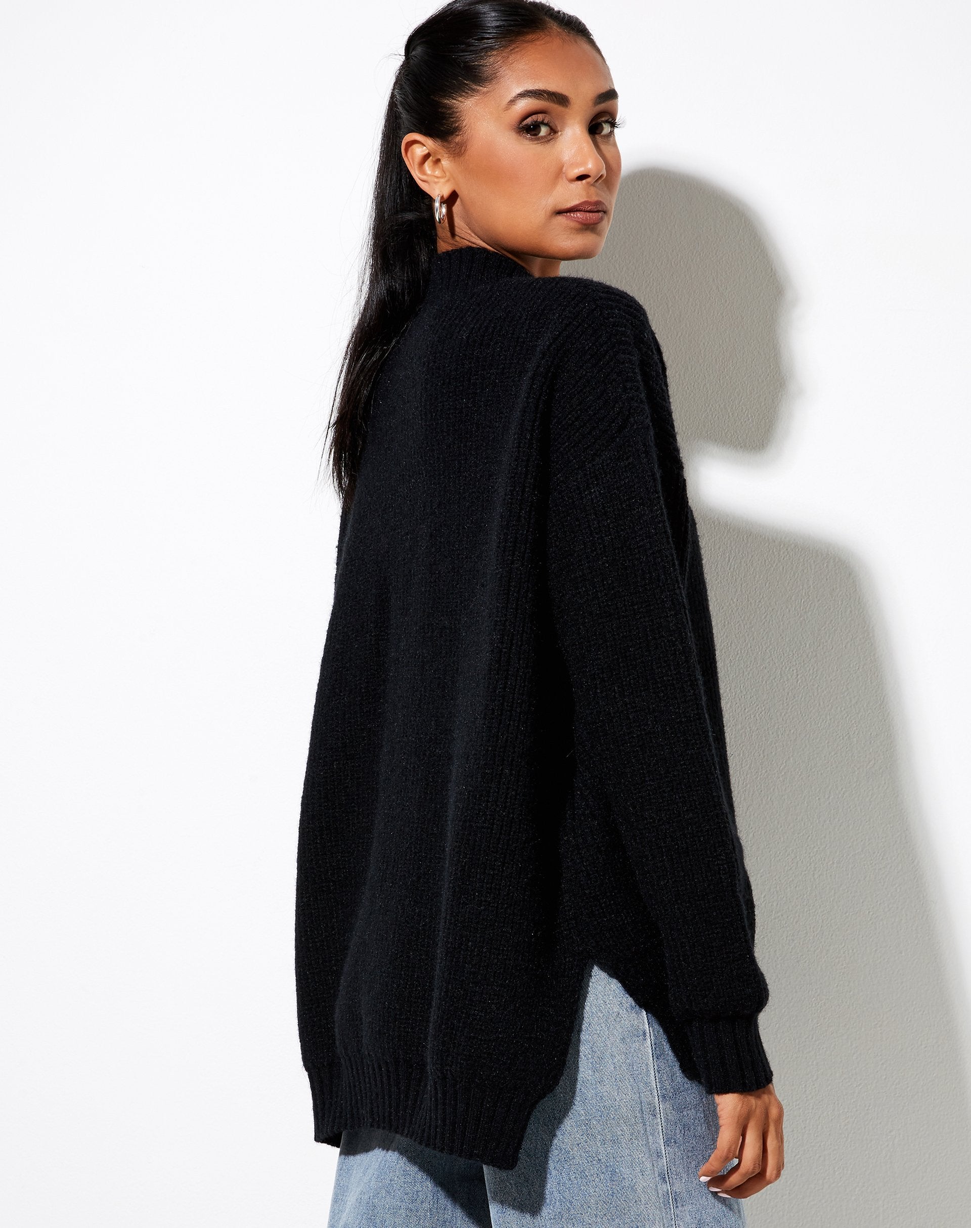 Imagen de Bondy Jumper de punto Negro