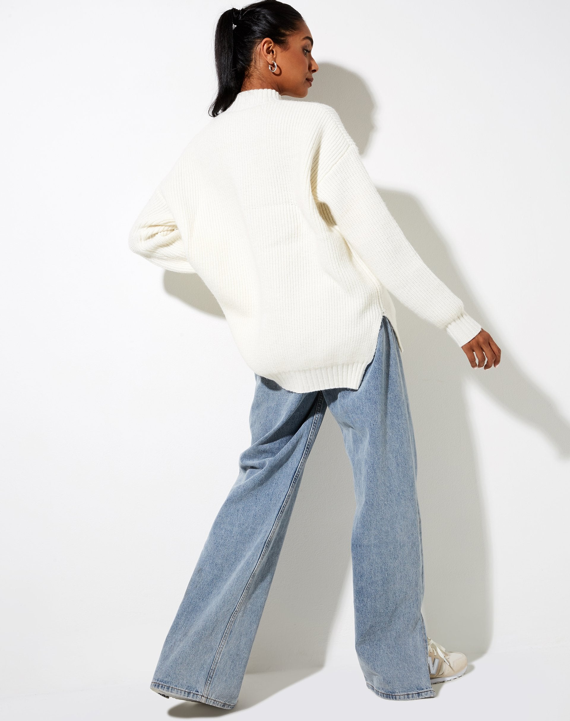 Imagen de Bondy Jumper de punto Marfil