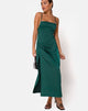 Imagen de Bonita Maxi Dress in Satin Forest Green
