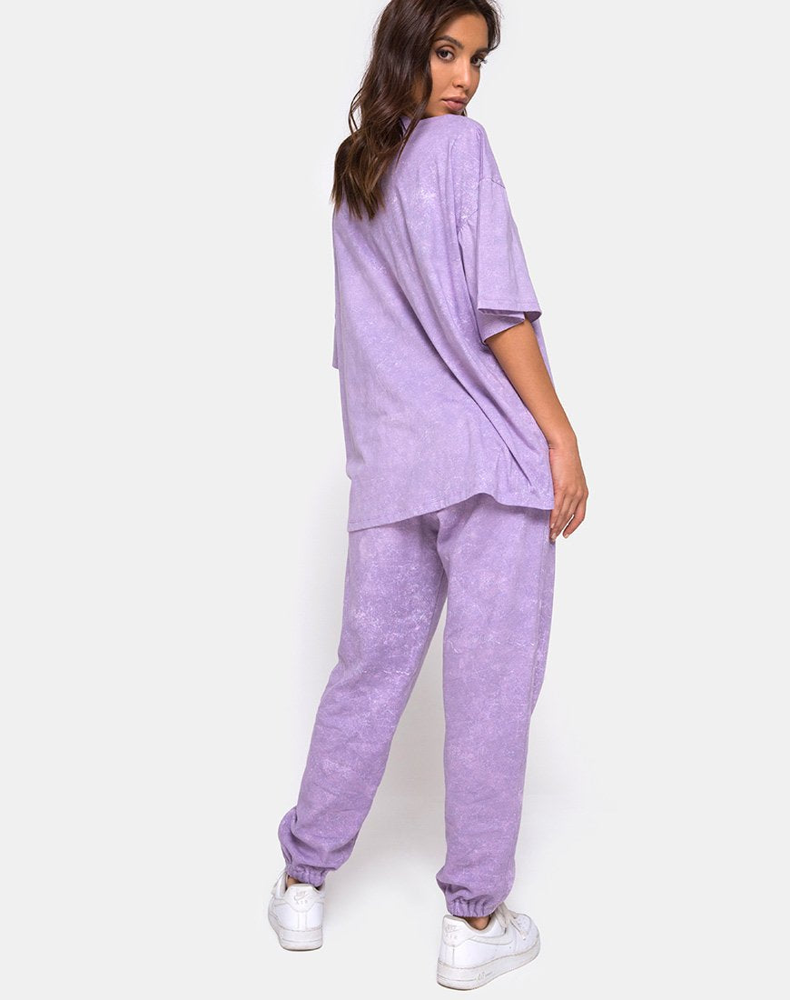 Imagen de Botec Tee in Purple Acid Wash