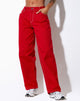 imagen de Athene Trouser en Racing Red White Stitch