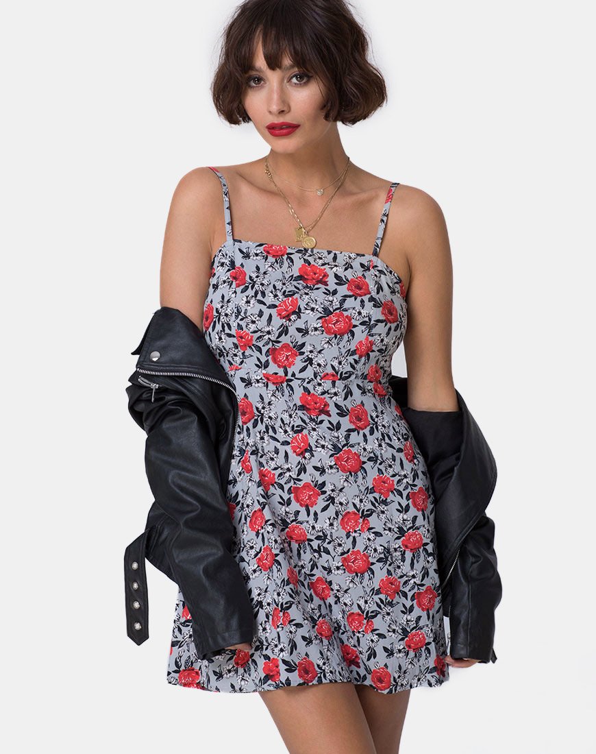 Imagen de Boyah Slip Dress in Blooming Rose