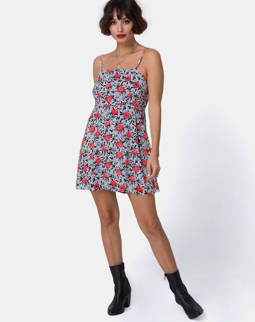 Imagen de Boyah Slip Dress in Blooming Rose