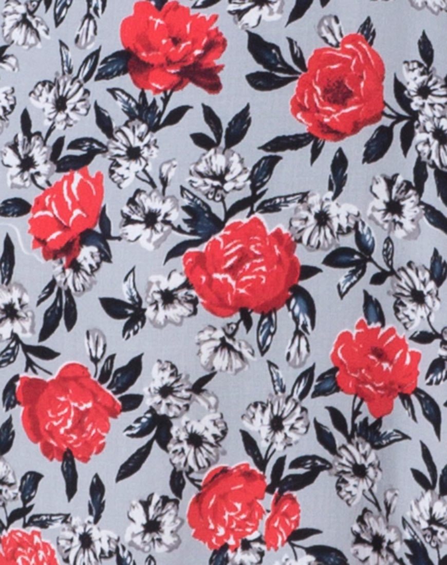 Imagen de Boyah Slip Dress in Blooming Rose