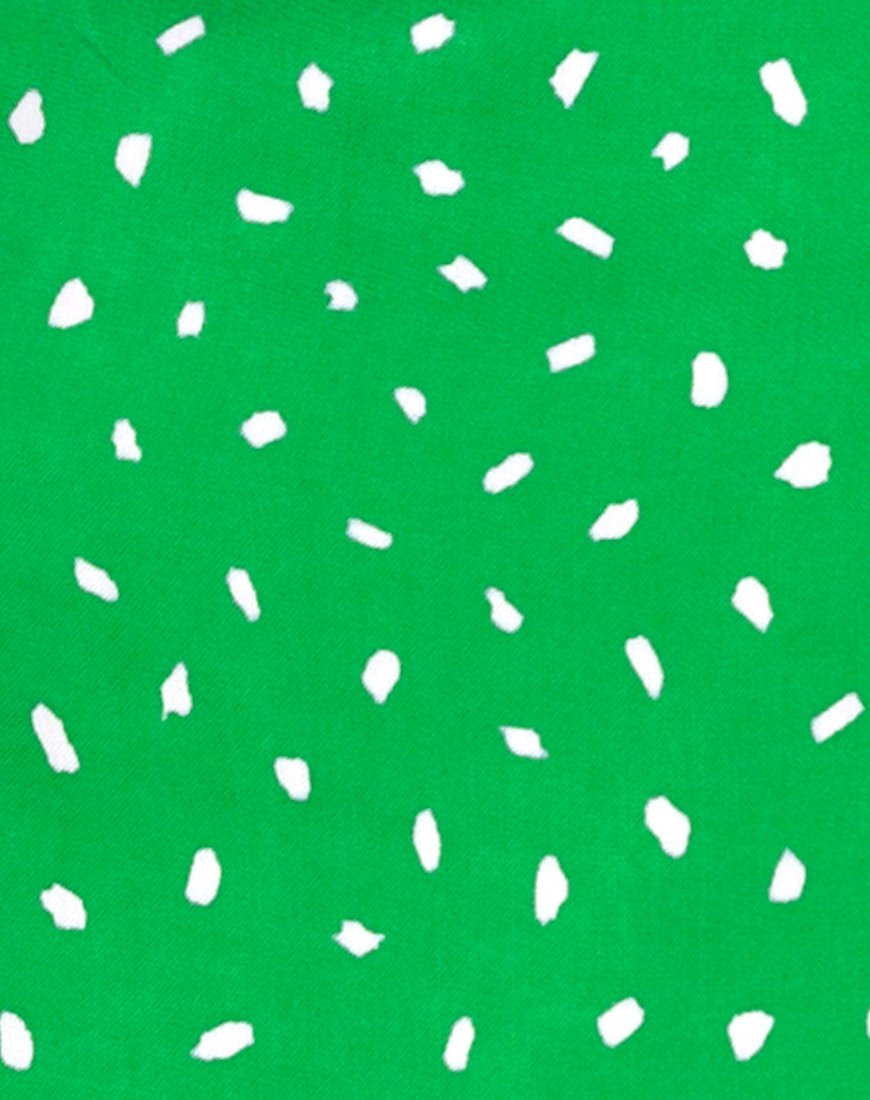 Imagen de Boyasly Slip Dress in Mini Diana Dot Green