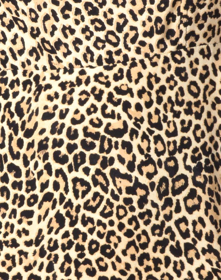 Imagen de Boyasly Slip Dress in Rar Leopard Brown