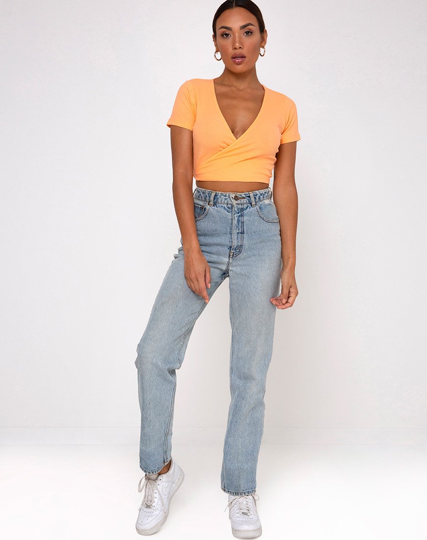 Imagen de Bria Top en Rib Cantaloupe