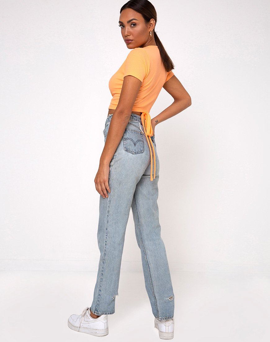 Imagen de Bria Top en Rib Cantaloupe