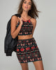 Imagen de Brixton Crop Top en Gypsy Daze Negro