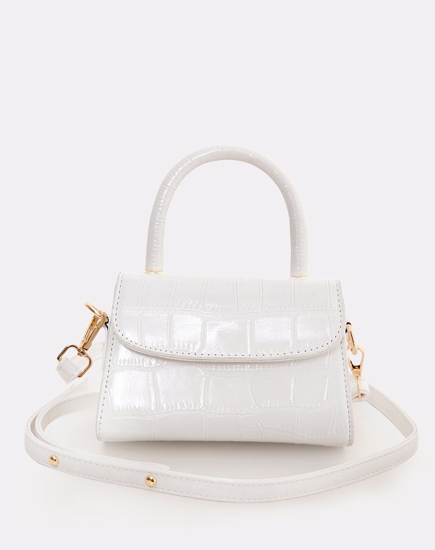 Imagen de Kenny Micro Bag en blanco