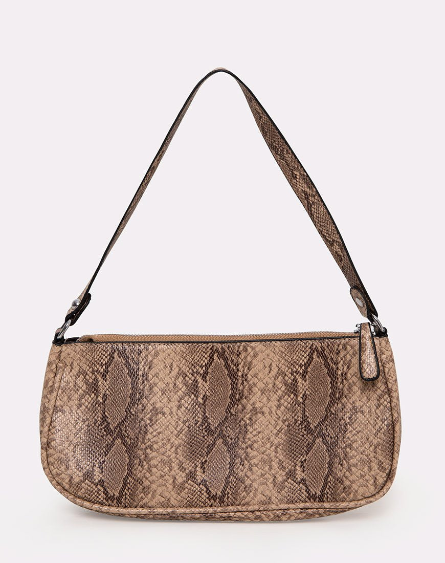 Bolso Gigi Beige Serpiente