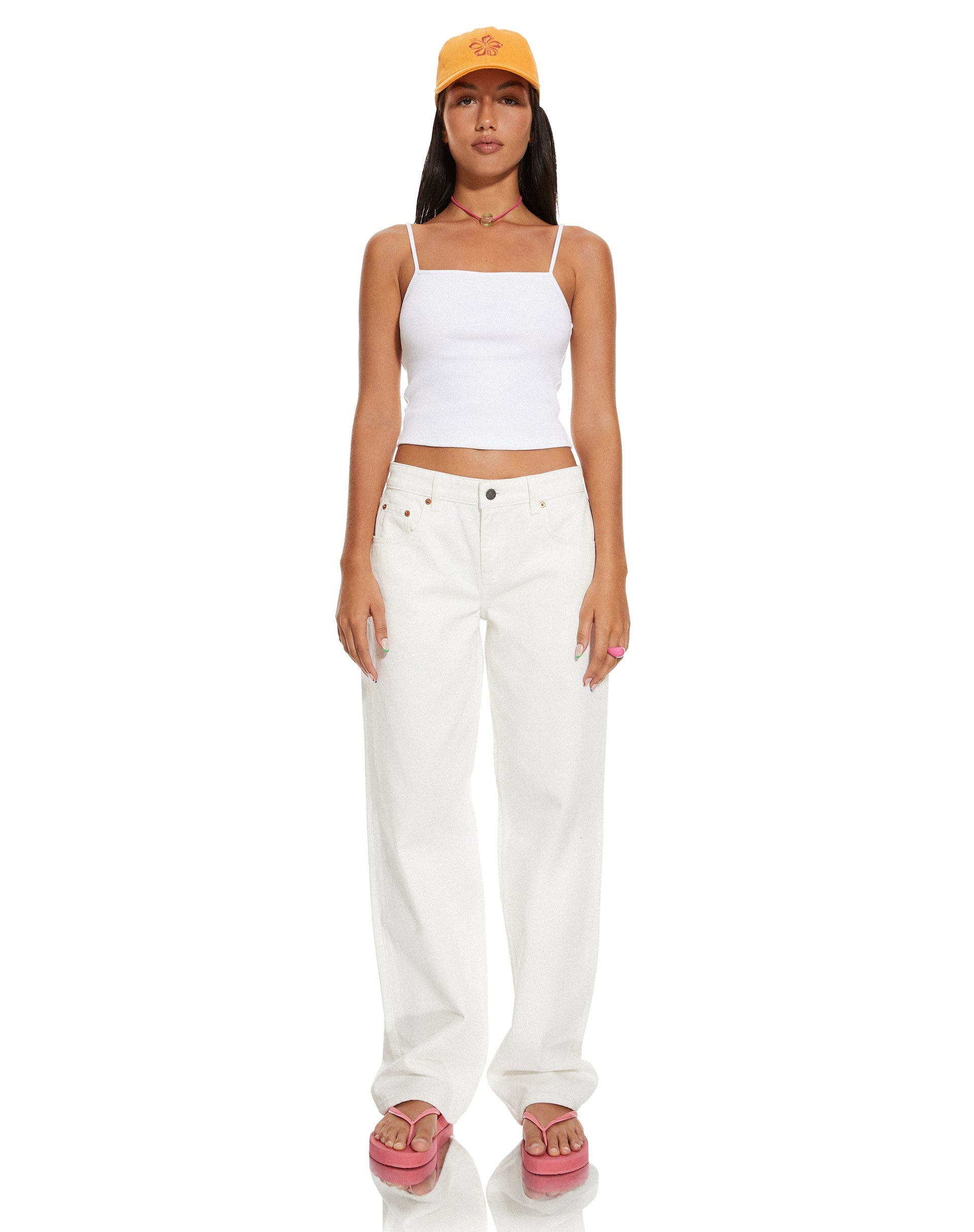 imagen de MOTEL X BARBARA Yoon Crop Top en Blanco