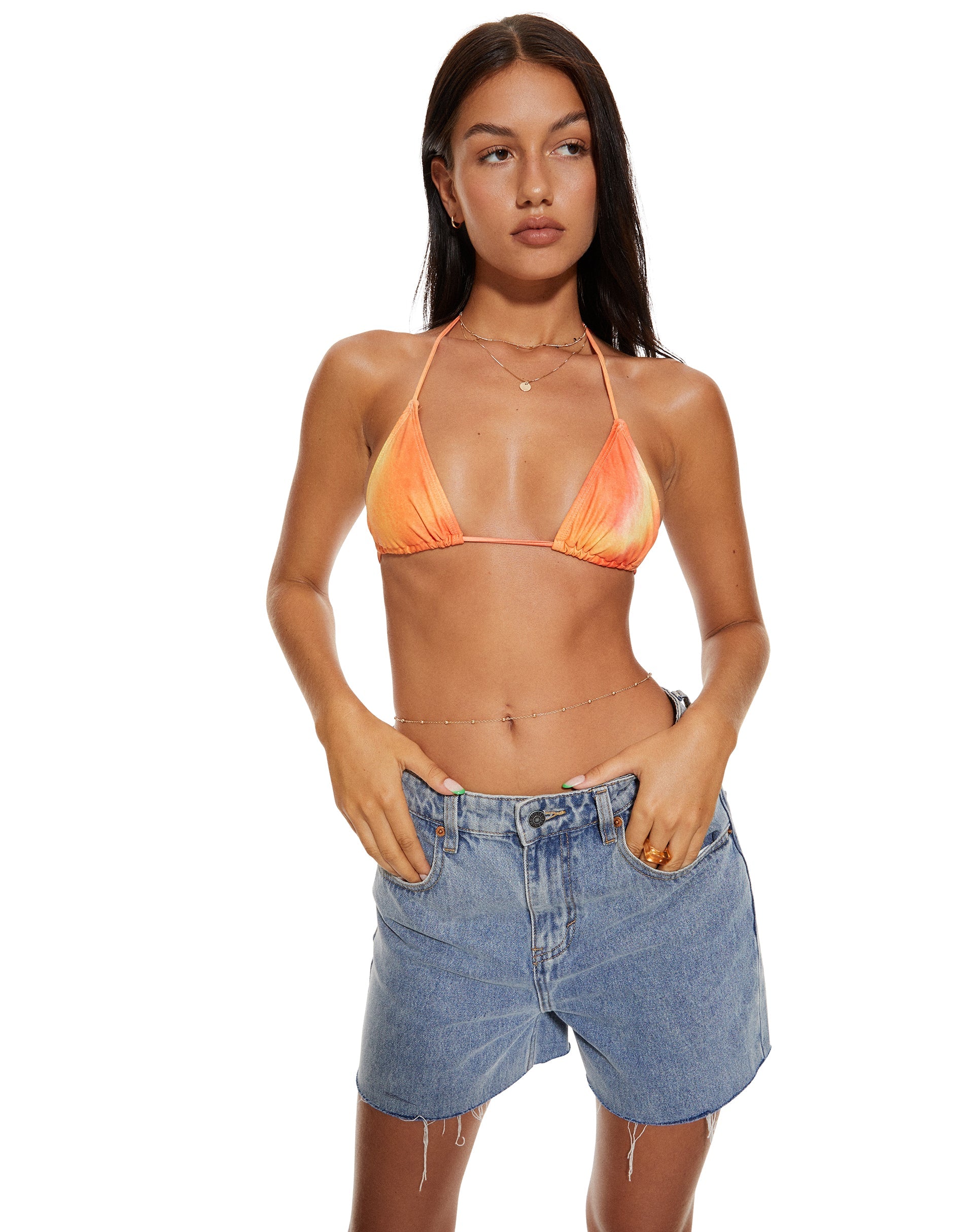 imagen de MOTEL X BARBARA Top de bikini Pami en acuarela Fruit Crush
