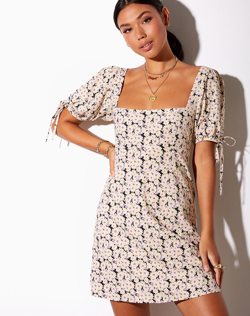 Vestido Calia en crema Daisy Day Dream
