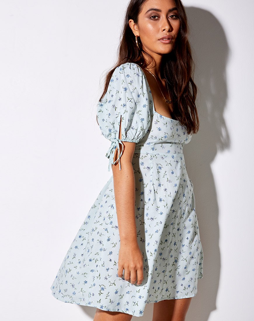 Imagen del vestido Calia en verde pétalo