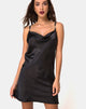 Imagen del vestido Camala de satén negro
