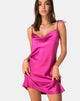 Imagen del vestido Camara de satén magenta