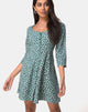 Imagen del vestido Camdy en Floral Bloom Verde