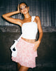 imagen de la minifalda Camila en Butterfly Pink Flock