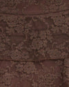 Encaje Marrón Castaño