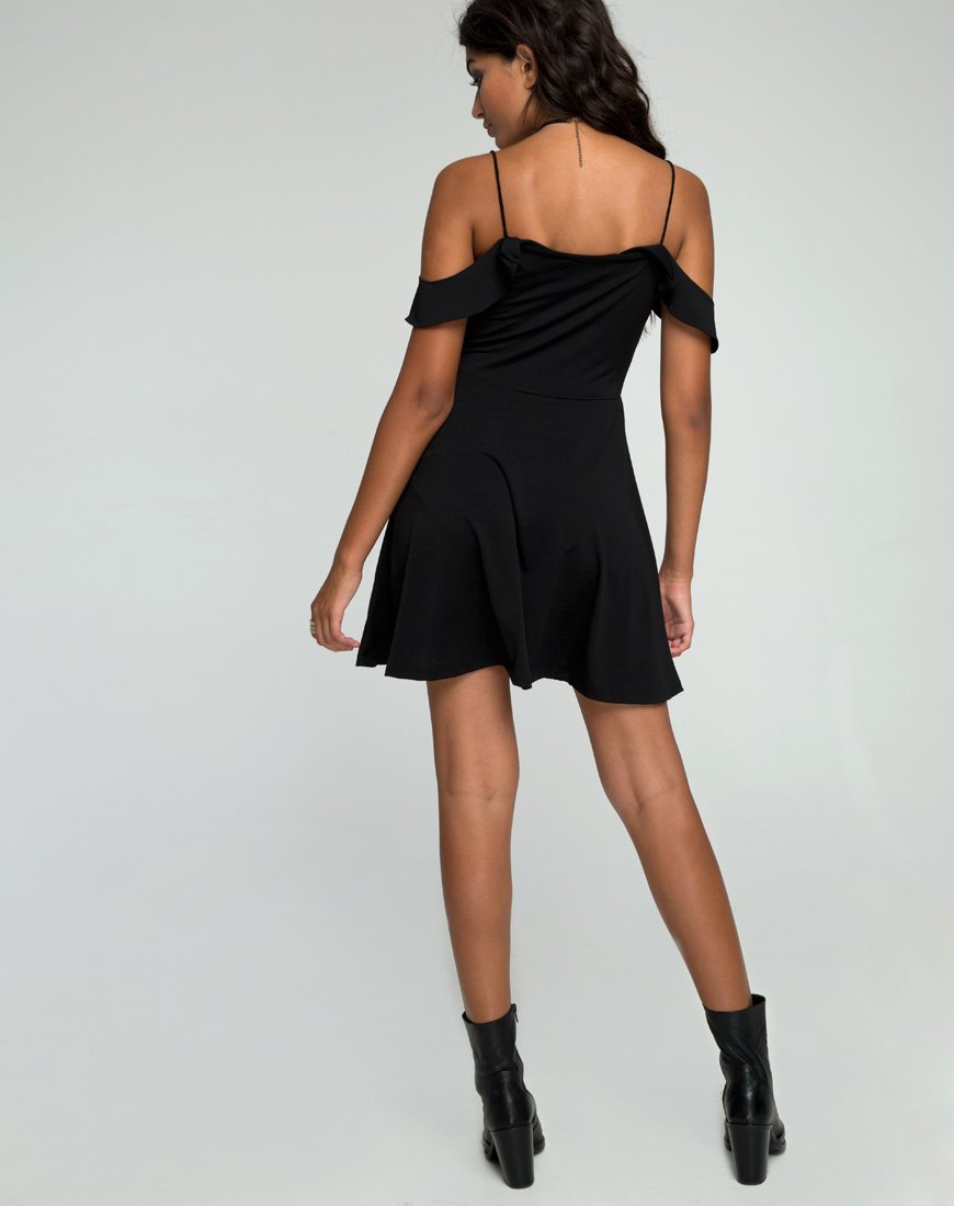 Imagen de Cannes Skater Dress in Black