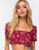 Imagen de Cavazza Crop Top en Soheila Floral
