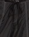  Negro con pespunte blanco