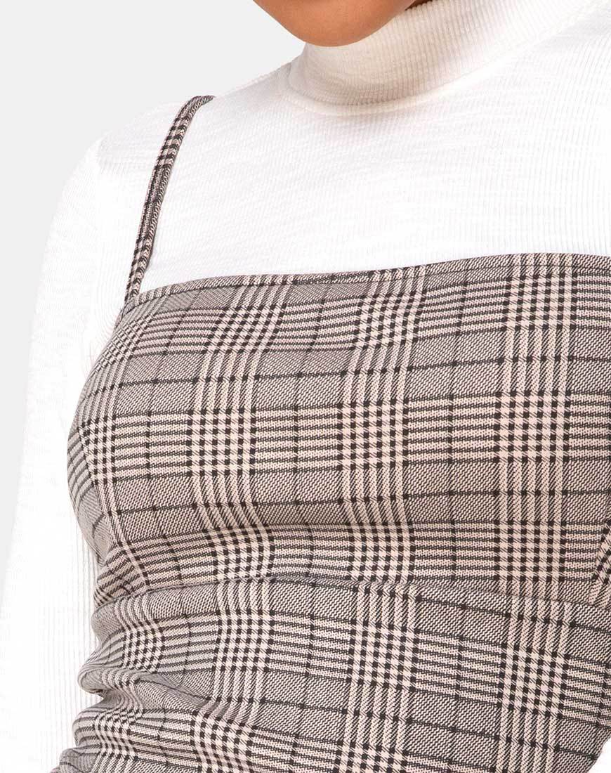 Imagen de Cecile Vestido a cuadros Gris