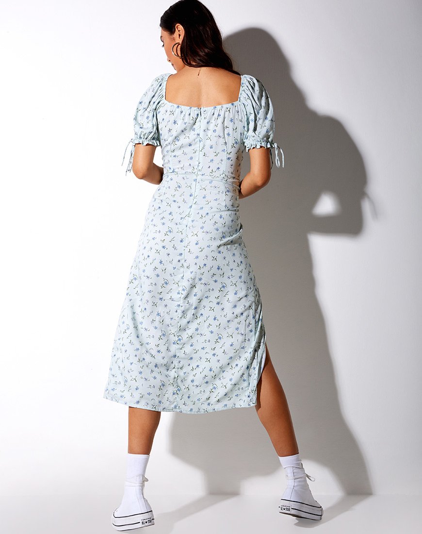 Imagen del vestido Cello Midi en verde pétalo