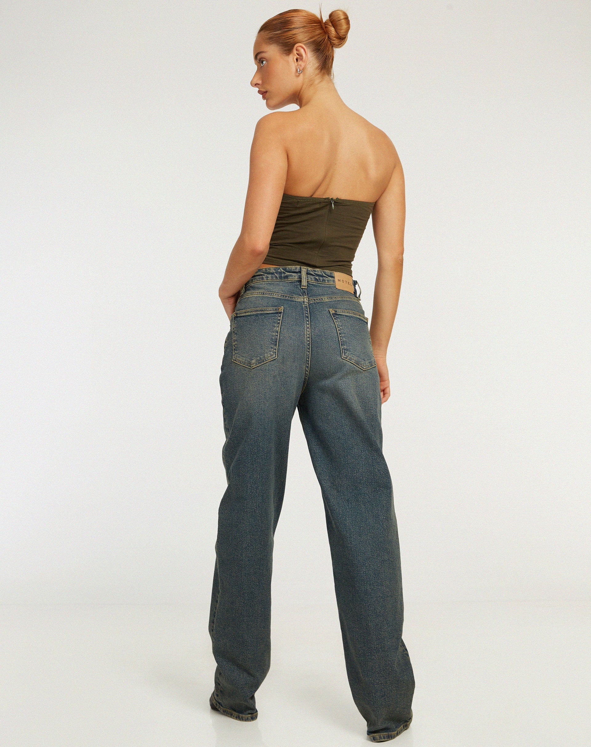 imagen de Chae Bandeau Top en Oliva