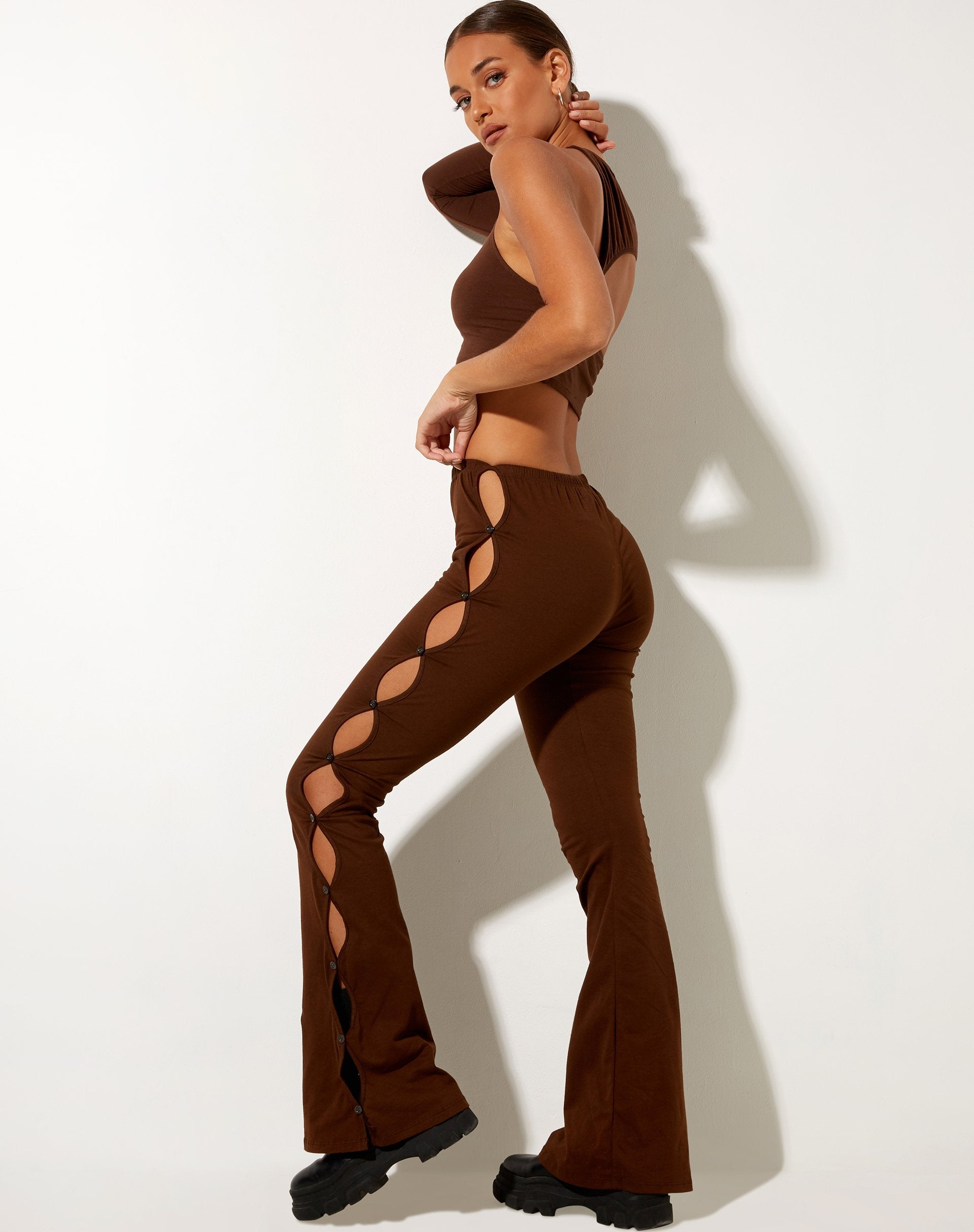 Imagen de Channa Flare Trouser en Cacao