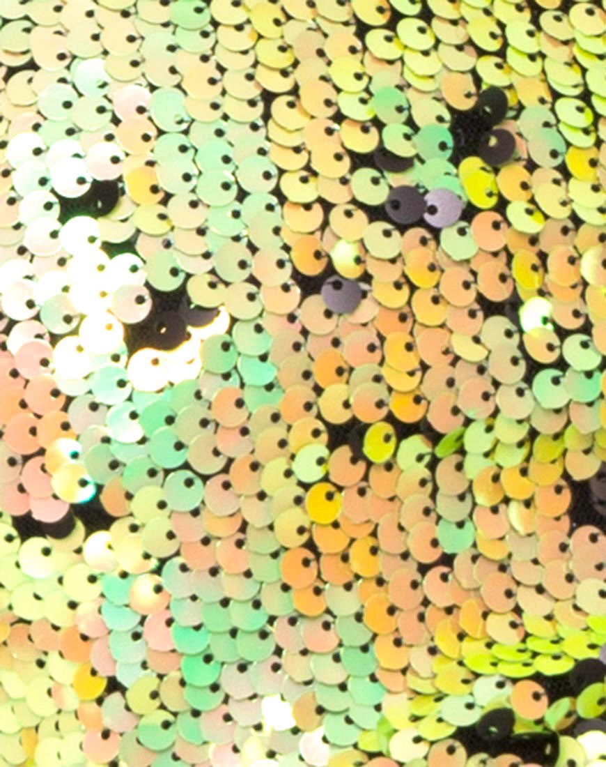 Imagen de la falda Cheri de lentejuelas negras cítricas