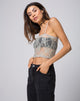 Imagen de Chesa Crop Top en encaje margarita Pistacho