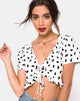 Imagen de Chisa Top en Diana Lunar Blanco