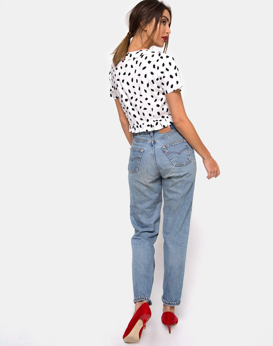 Imagen de Chisa Top en Diana Lunar Blanco