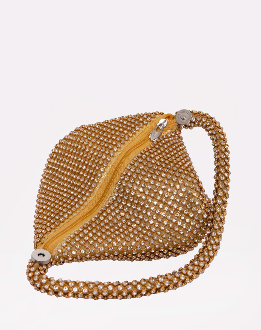 Monedero Chloe en oro
