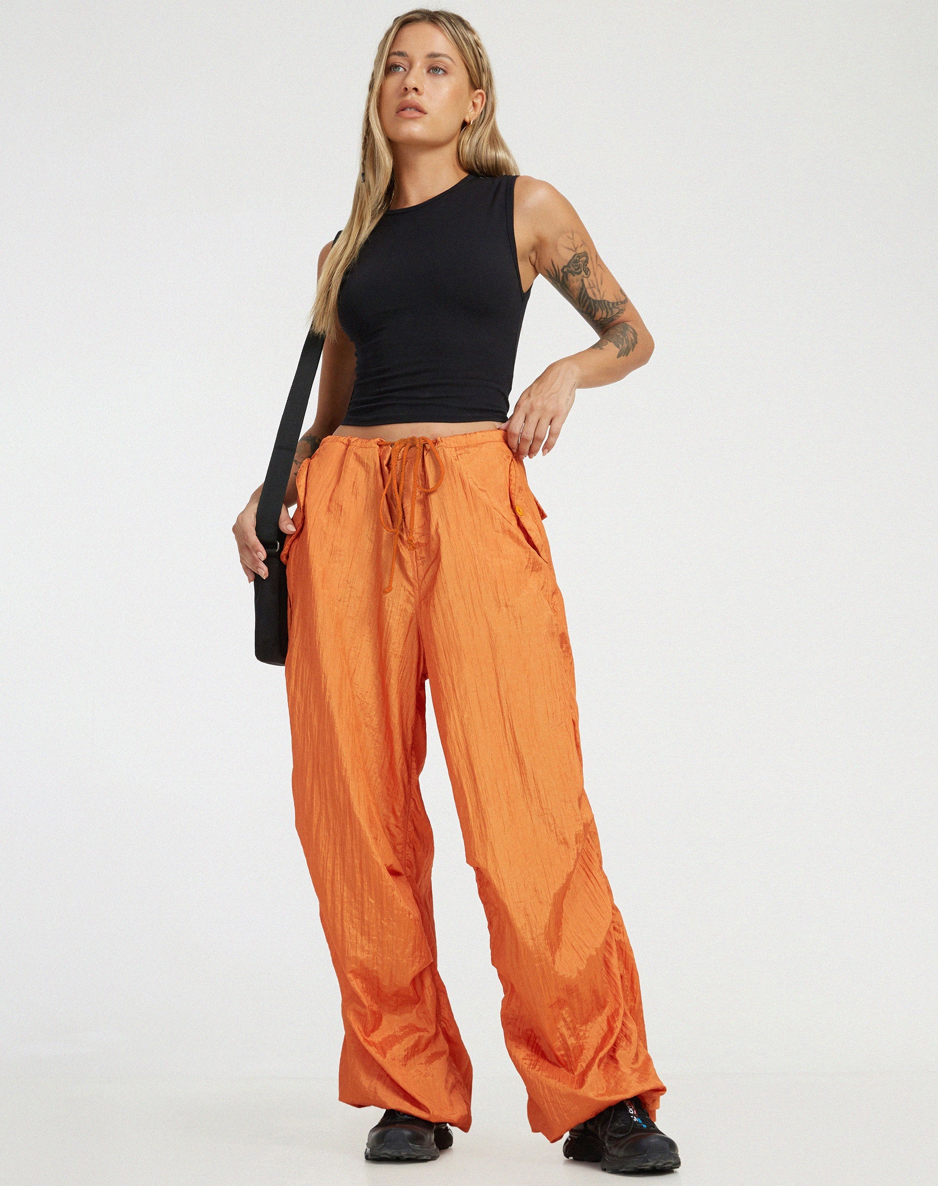 imagen de Chute Trouser en Parachute Pumpkin Orange